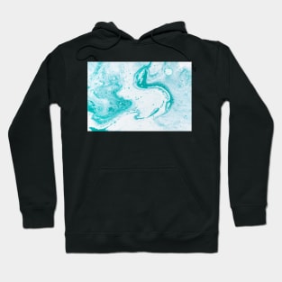 Blue Water Waves Hoodie